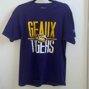 LSU GEAUX TIGERS TEE SHIRT